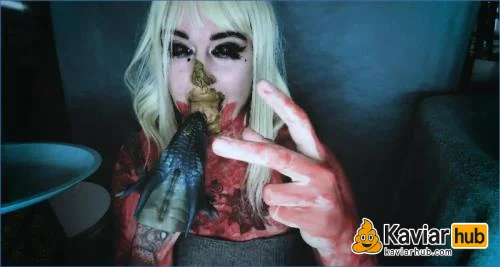 Sweet Betty Parlour als versaute Scat-Hexe spielt solo mit Toy herunterladen auf KaviarHub