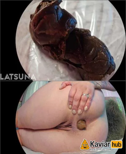 Lady Latsuna's drückt vor der Fisheye-Linse satt ihren Kaviar raus - Kaviar Scat Video auf KaviarHub