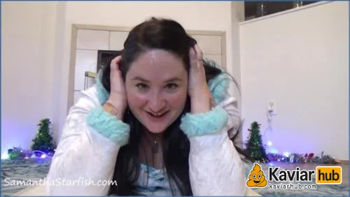 Samantha Starfish liefert am Weihnachtsmorgen ihren dampfenden Stuhlgang ab - ähnliches Kaviar Video auf KaviarHub