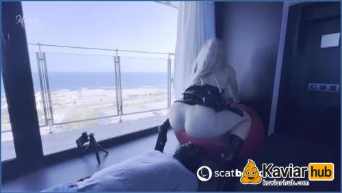 Miss Infinity zelebriert tiefes Kaviar-Ritual mit harter Erniedrigung - Kaviar Scat Video auf KaviarHub